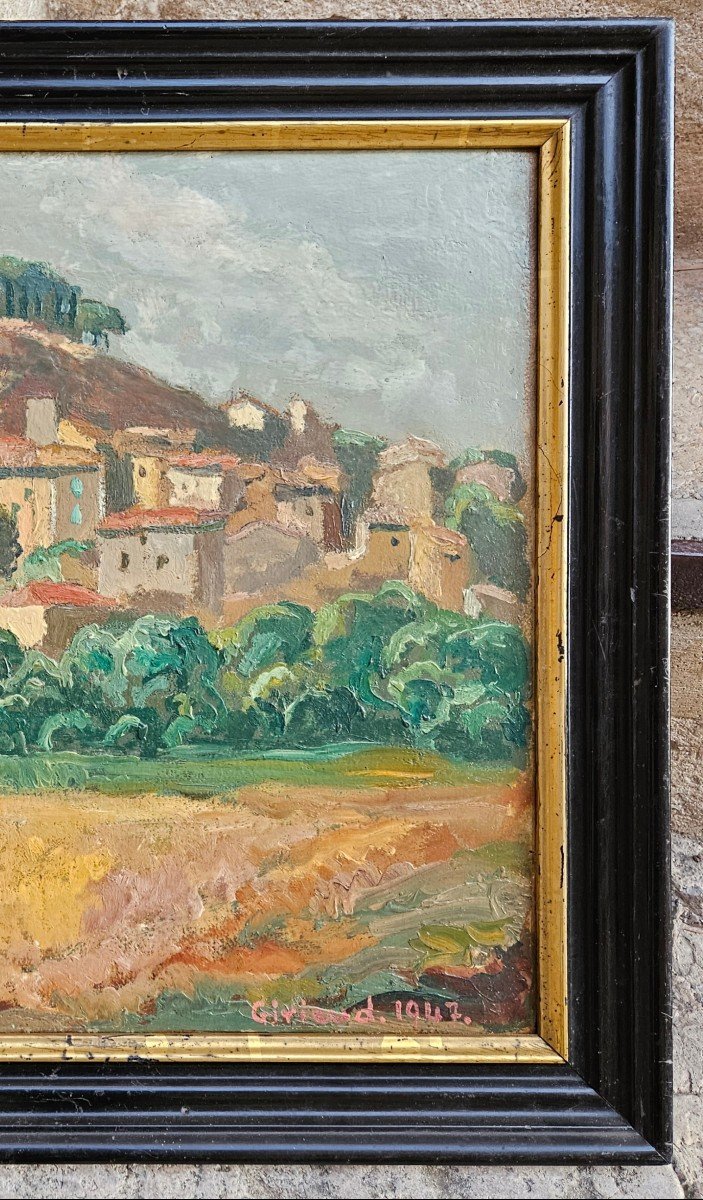 "cadenet - Storm Over The Acropolis 1947" By Pierre Girieud 1876-1948-photo-3
