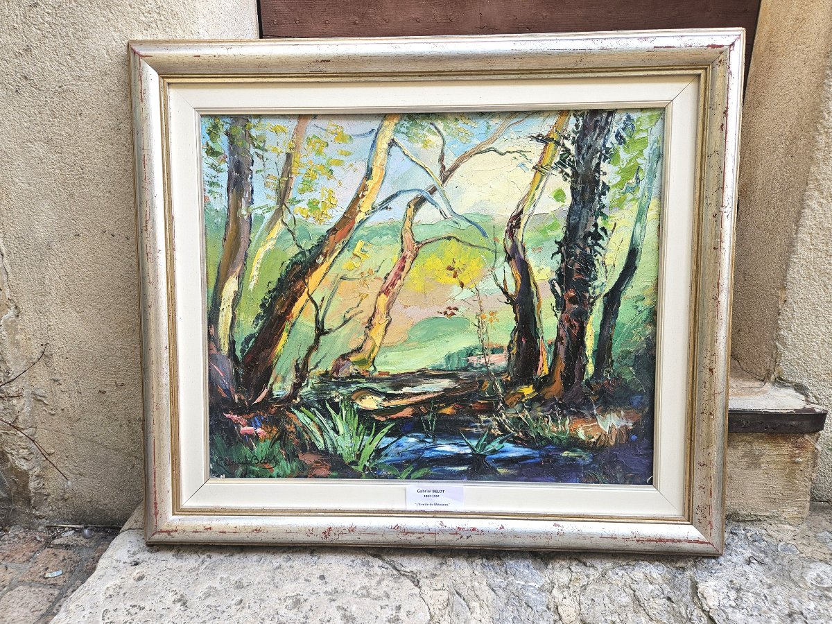 “le Naïl” In Méounes By Gabriel Belot 1882-1962-photo-4