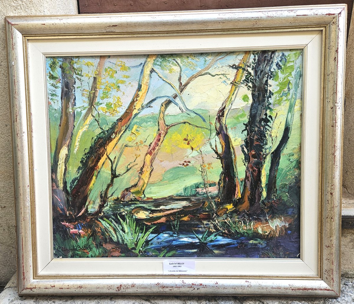“le Naïl” In Méounes By Gabriel Belot 1882-1962