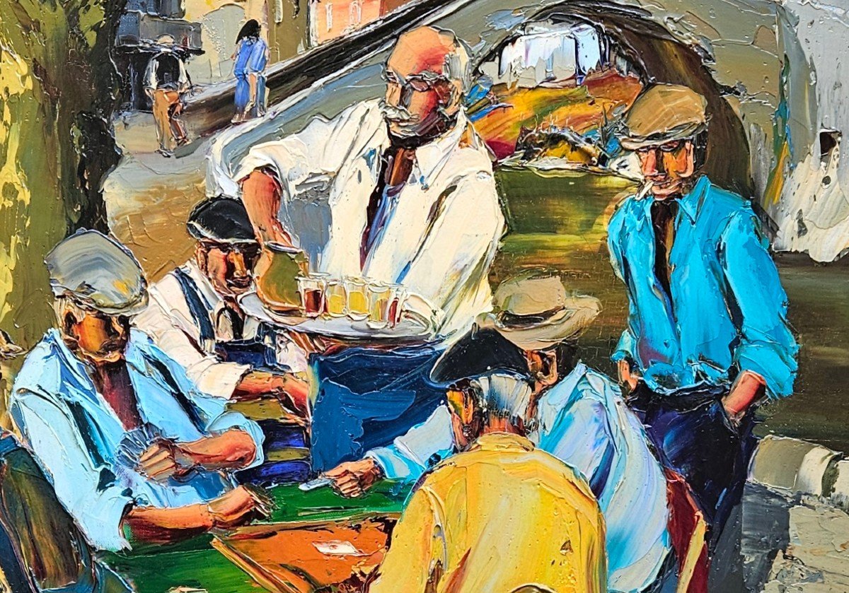 La Partie De Cartes Par Christian Jequel-photo-3