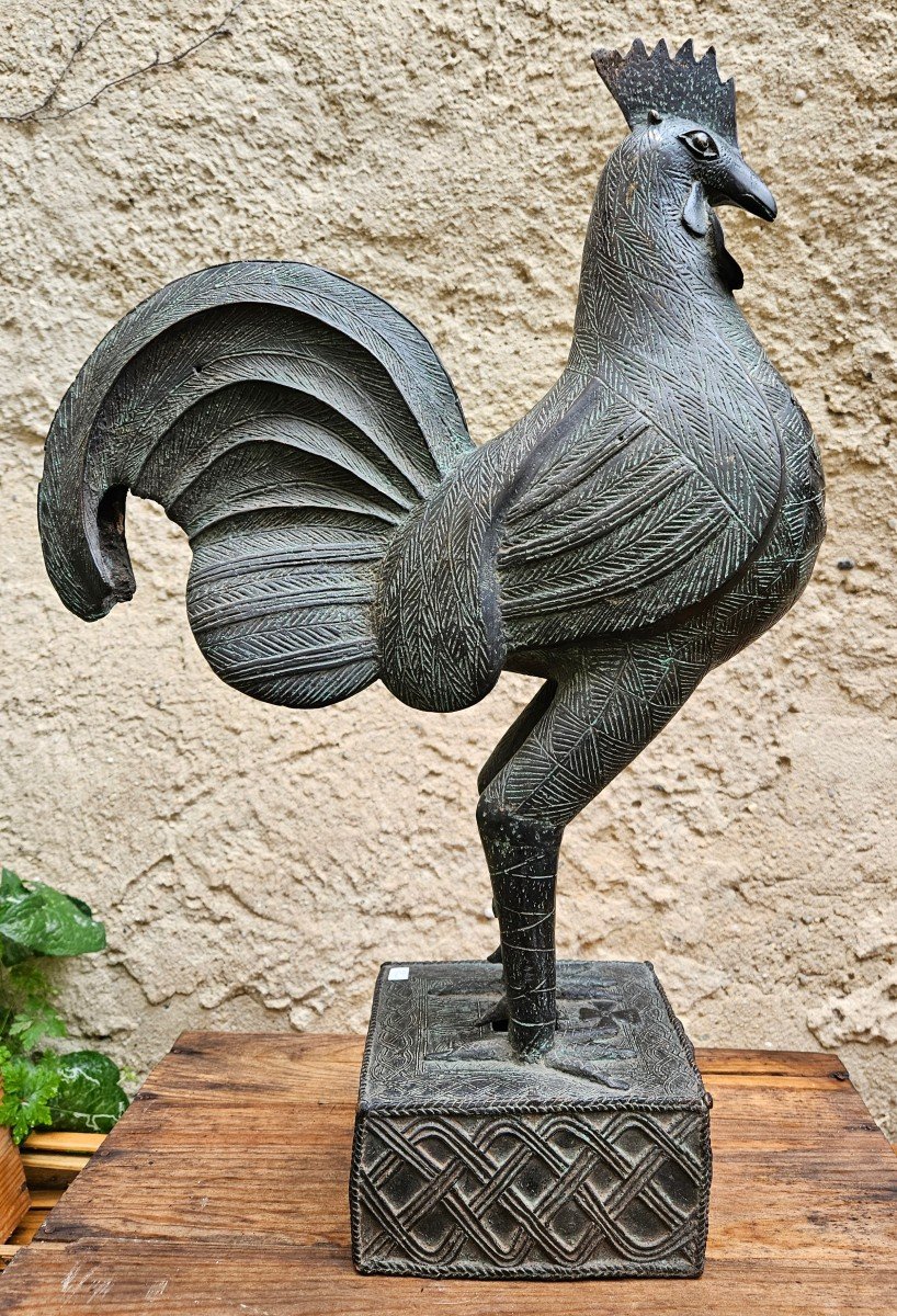 Altar Rooster From The Edo Kingdom Of Benin