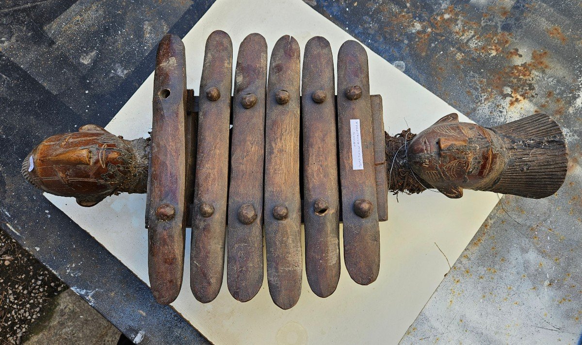 Mangbetu Xylophone From Congo-photo-1