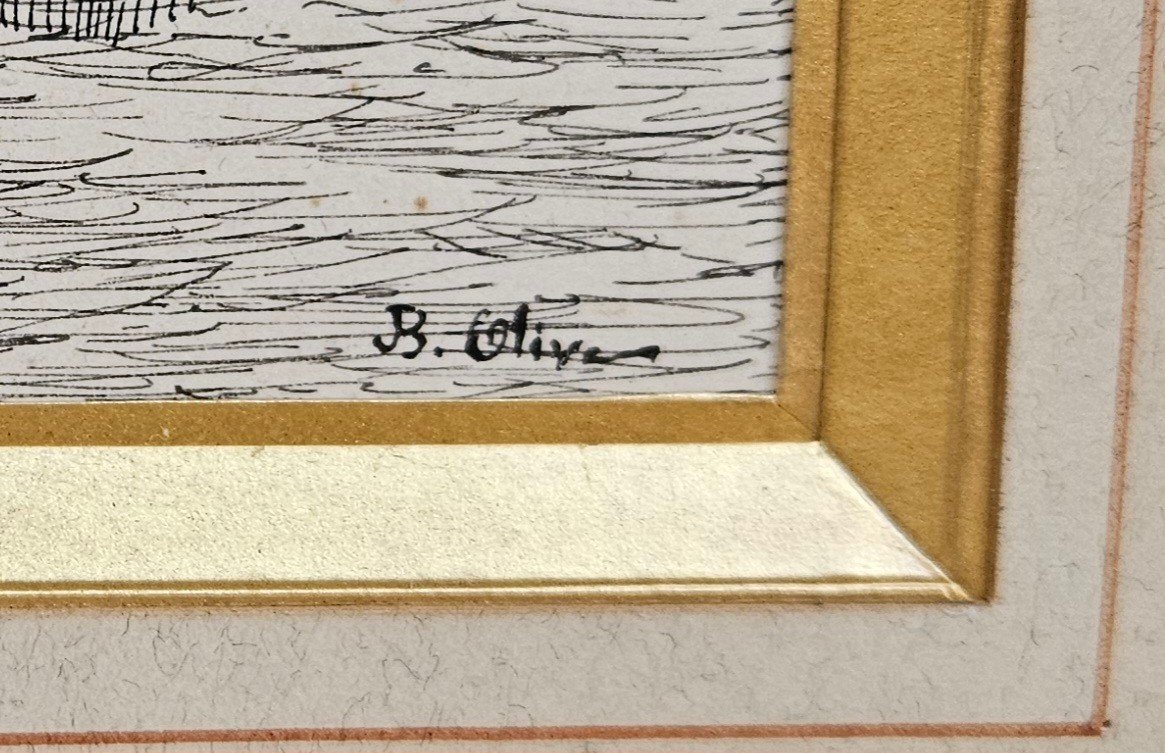 La Joliette - Marseille Par Jean Baptiste Olive 1848-1936-photo-3