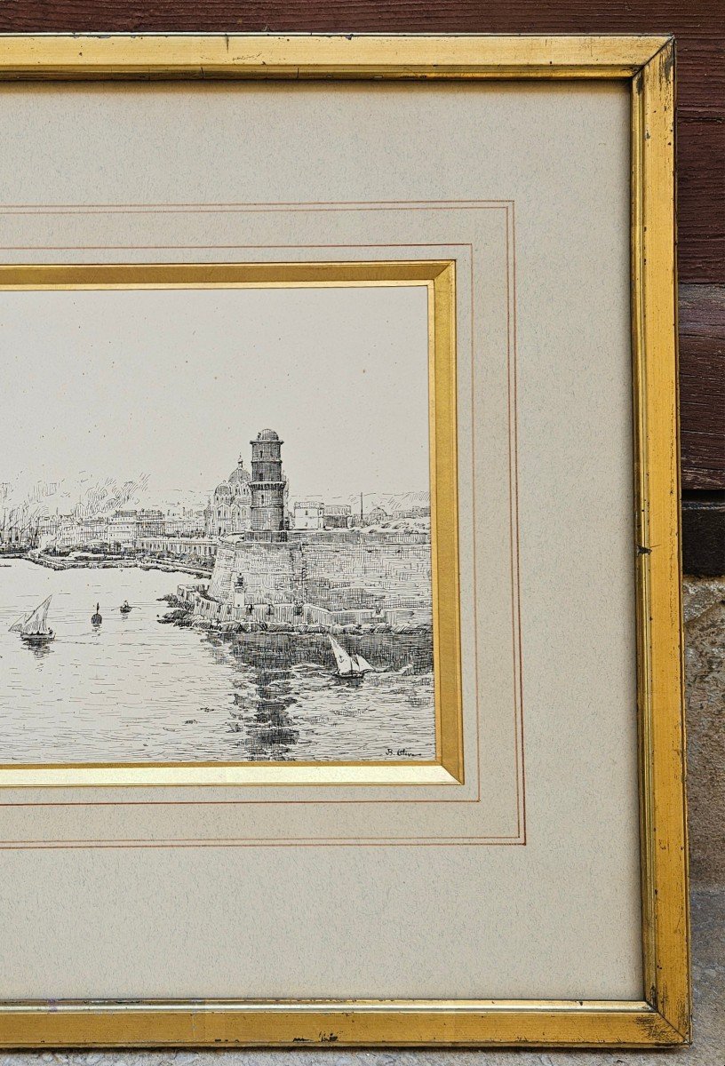 La Joliette - Marseille Par Jean Baptiste Olive 1848-1936-photo-7