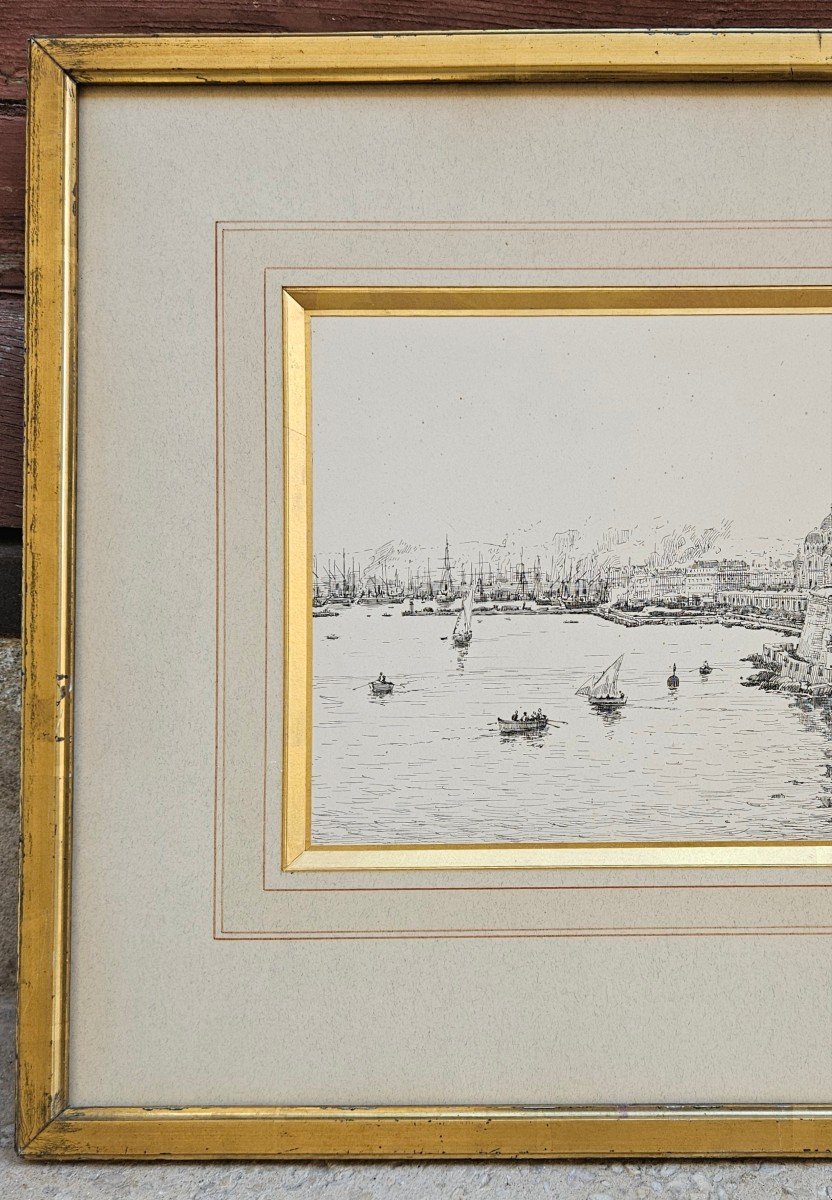 La Joliette - Marseille Par Jean Baptiste Olive 1848-1936-photo-8