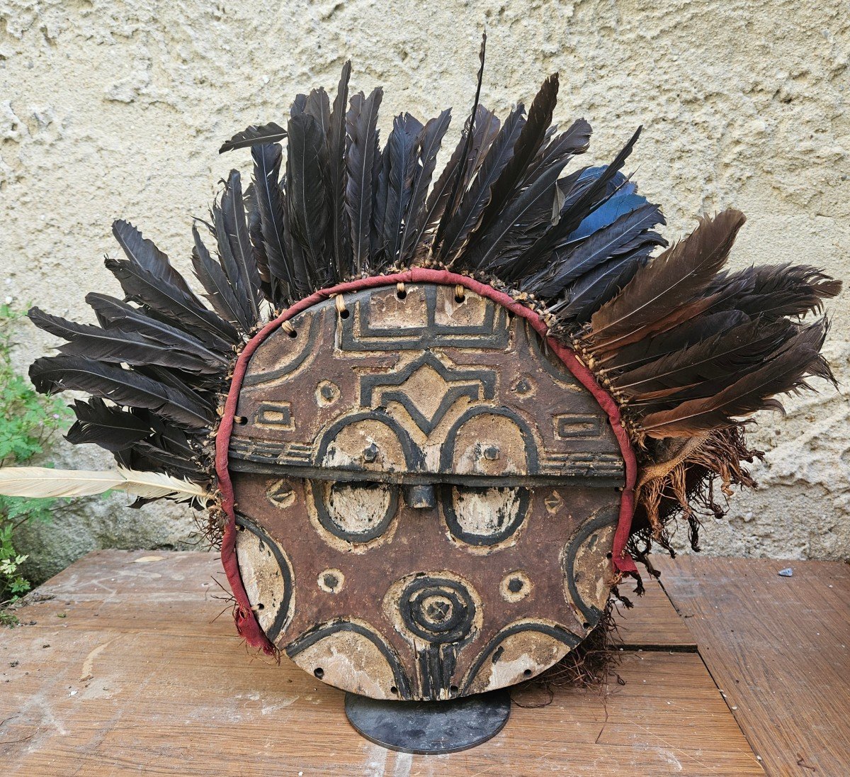 Masque De Danse Teke Du Gabon