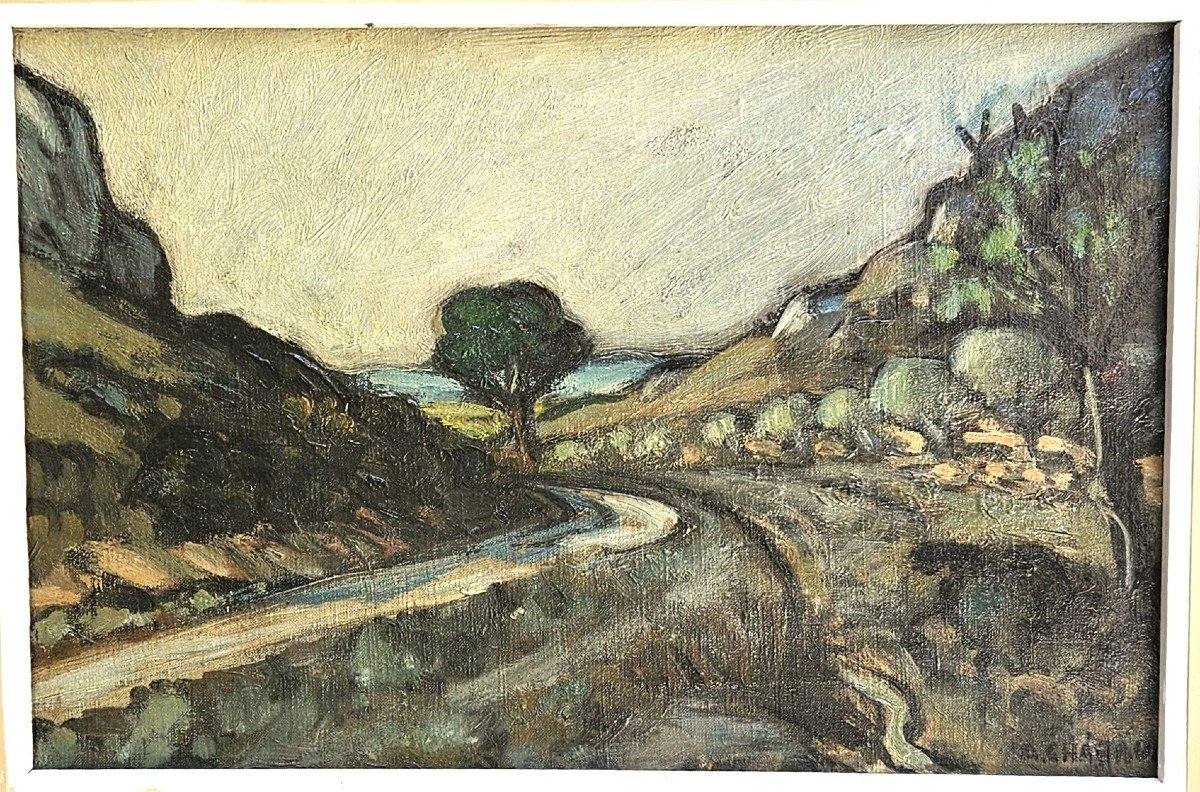 Route De Frigolet By Auguste Chabaud 1882-1955-photo-2
