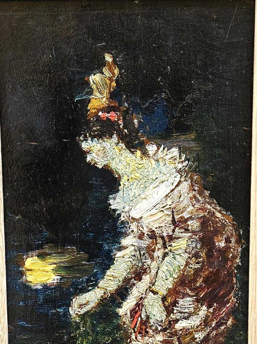 Elegant With Perfume Burner By Adolphe Monticelli 1824-1886-photo-5