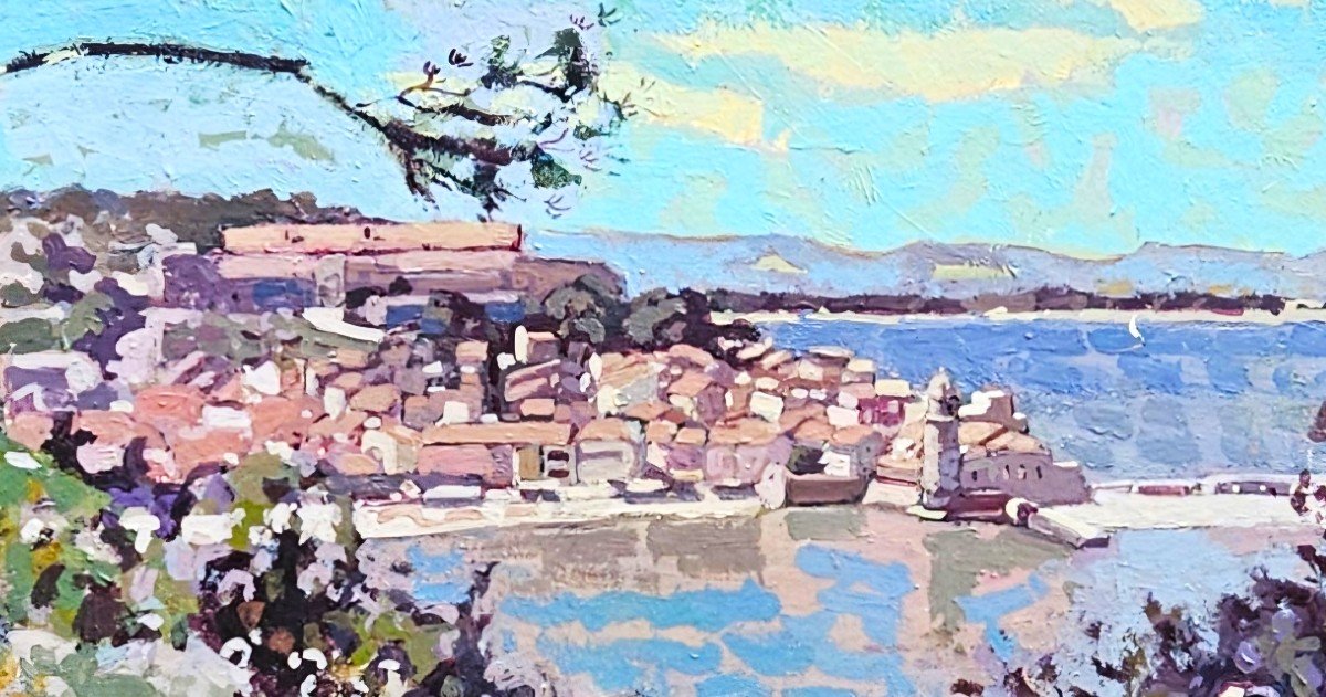 Collioure By Michel Zimmermann 20th-20th Century-photo-5