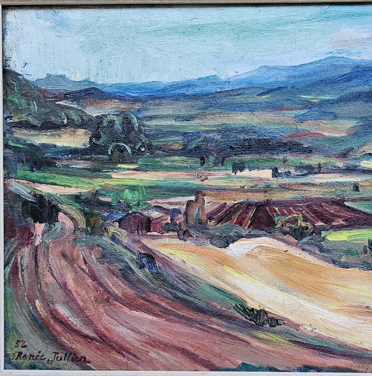 Lourmarin Valley By Renée Jullien 1903-1999-photo-2