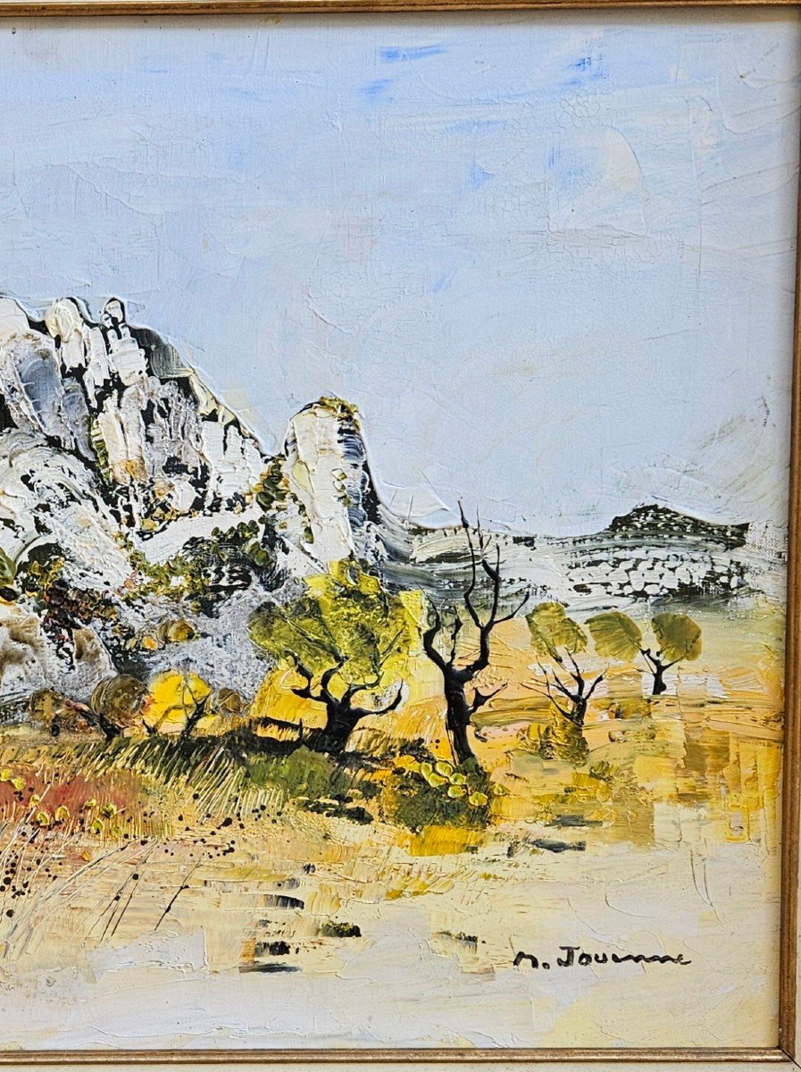 Surroundings Of Les Baux De Provence By Michel Jouenne 1933-2021-photo-5