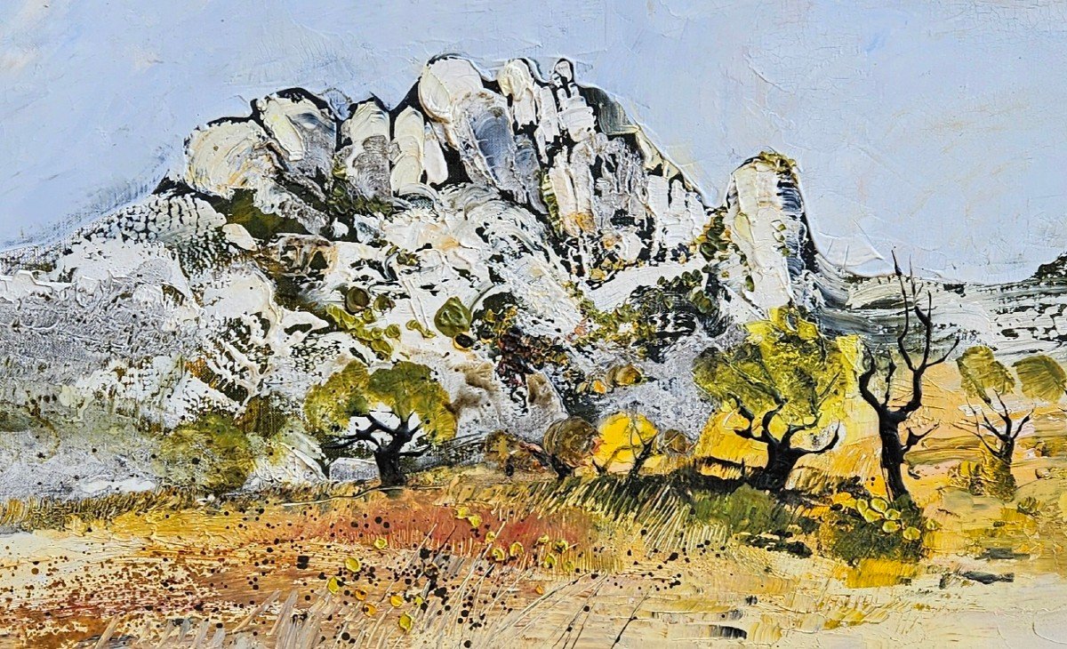 Surroundings Of Les Baux De Provence By Michel Jouenne 1933-2021-photo-7