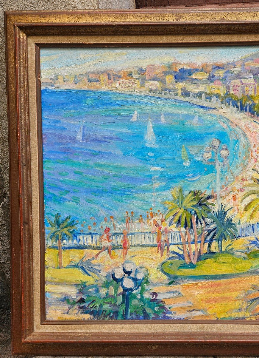 La Baie Des Anges à Nice Par Gérard Fagard-photo-2