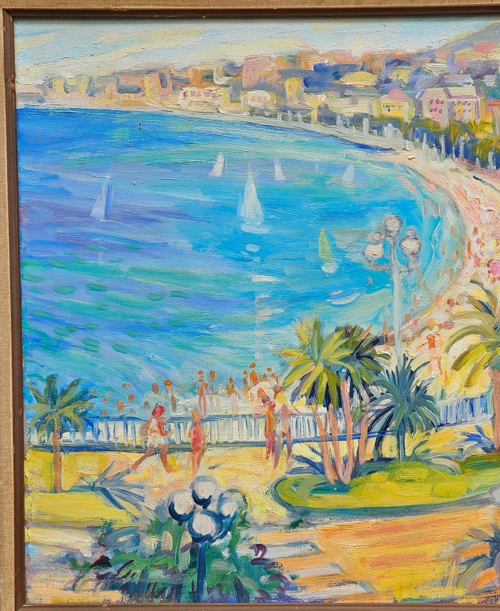La Baie Des Anges à Nice Par Gérard Fagard-photo-4