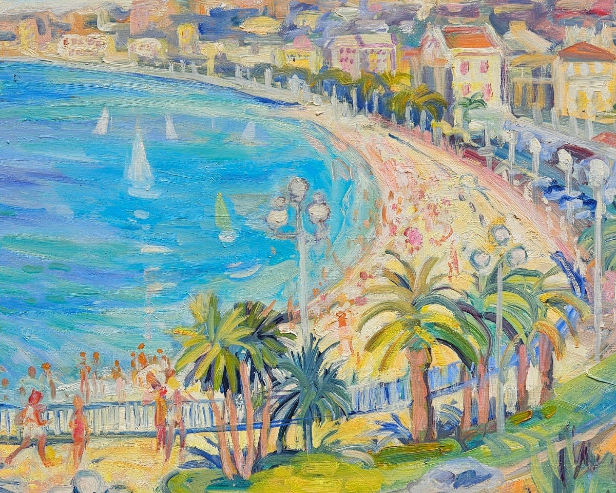 La Baie Des Anges à Nice Par Gérard Fagard-photo-7