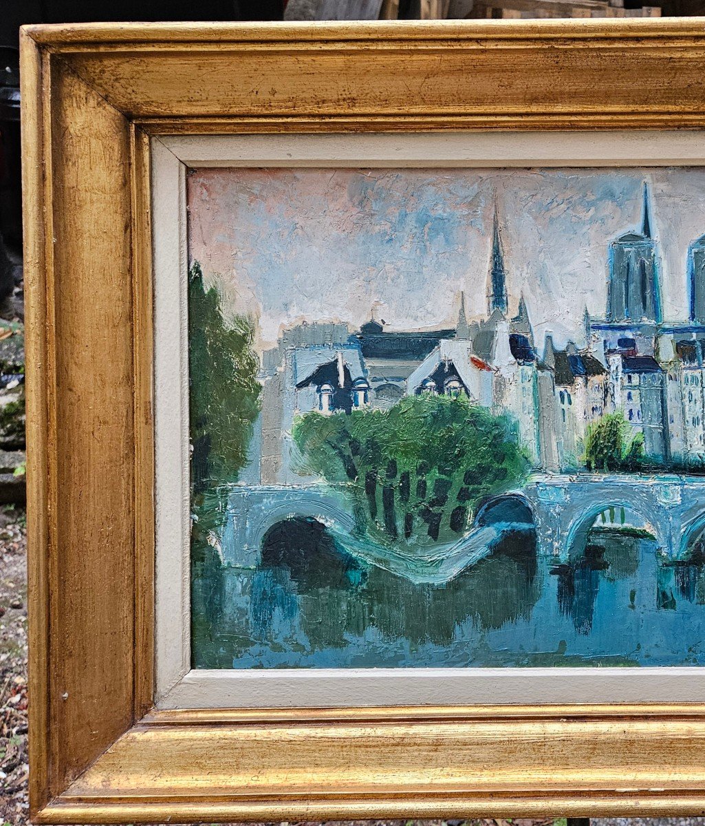 Paris , La Seine, le Pont Neuf Par Boulkoff-photo-4