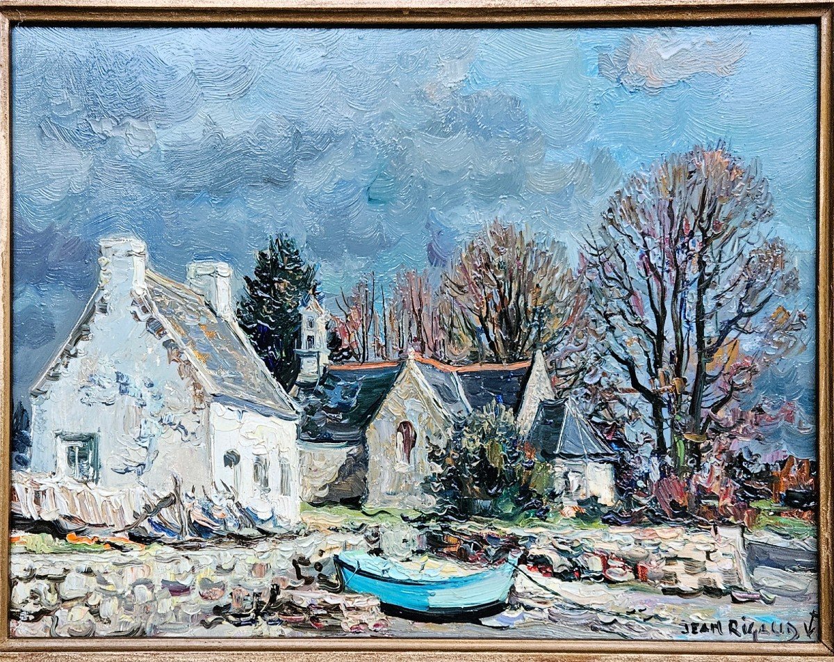 Chapelle St Philibert Par Jean Rigaud 1912-1999-photo-2