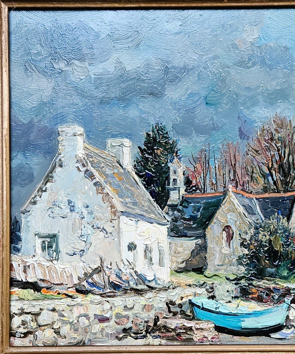 Chapelle St Philibert Par Jean Rigaud 1912-1999-photo-4
