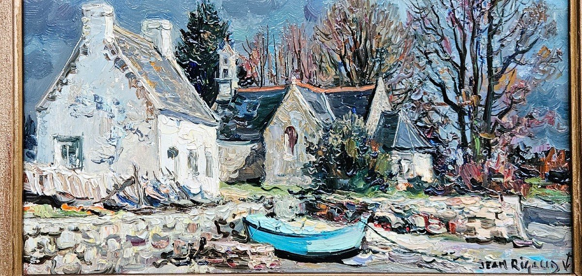 Chapelle St Philibert Par Jean Rigaud 1912-1999-photo-7