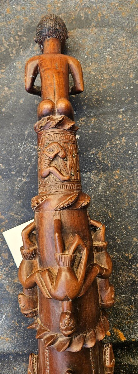 Angolan Chowké Wooden Oliphant-photo-2