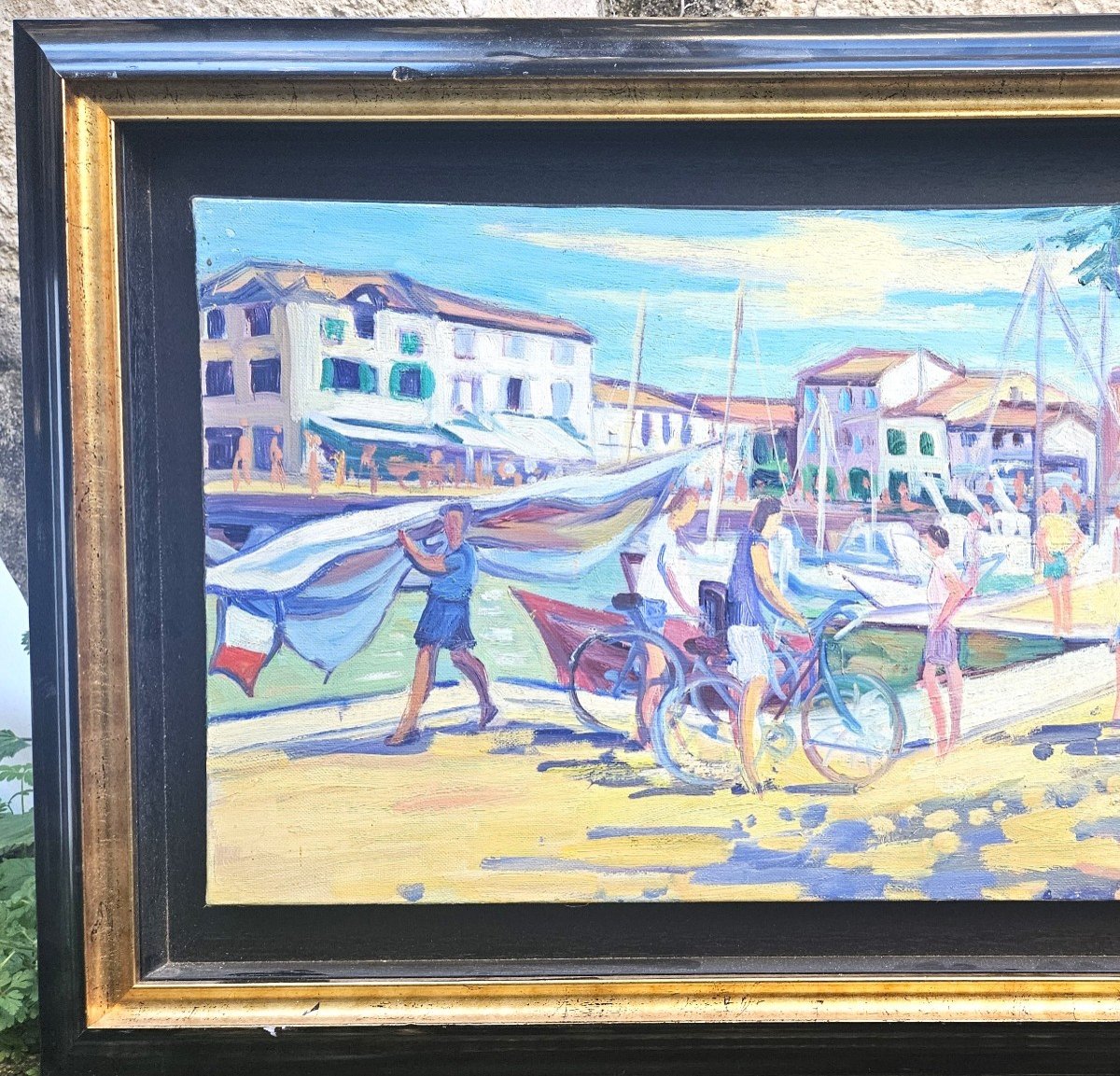 La Flotte - île De Ré Par Gérard Fagard 1938-2021-photo-3