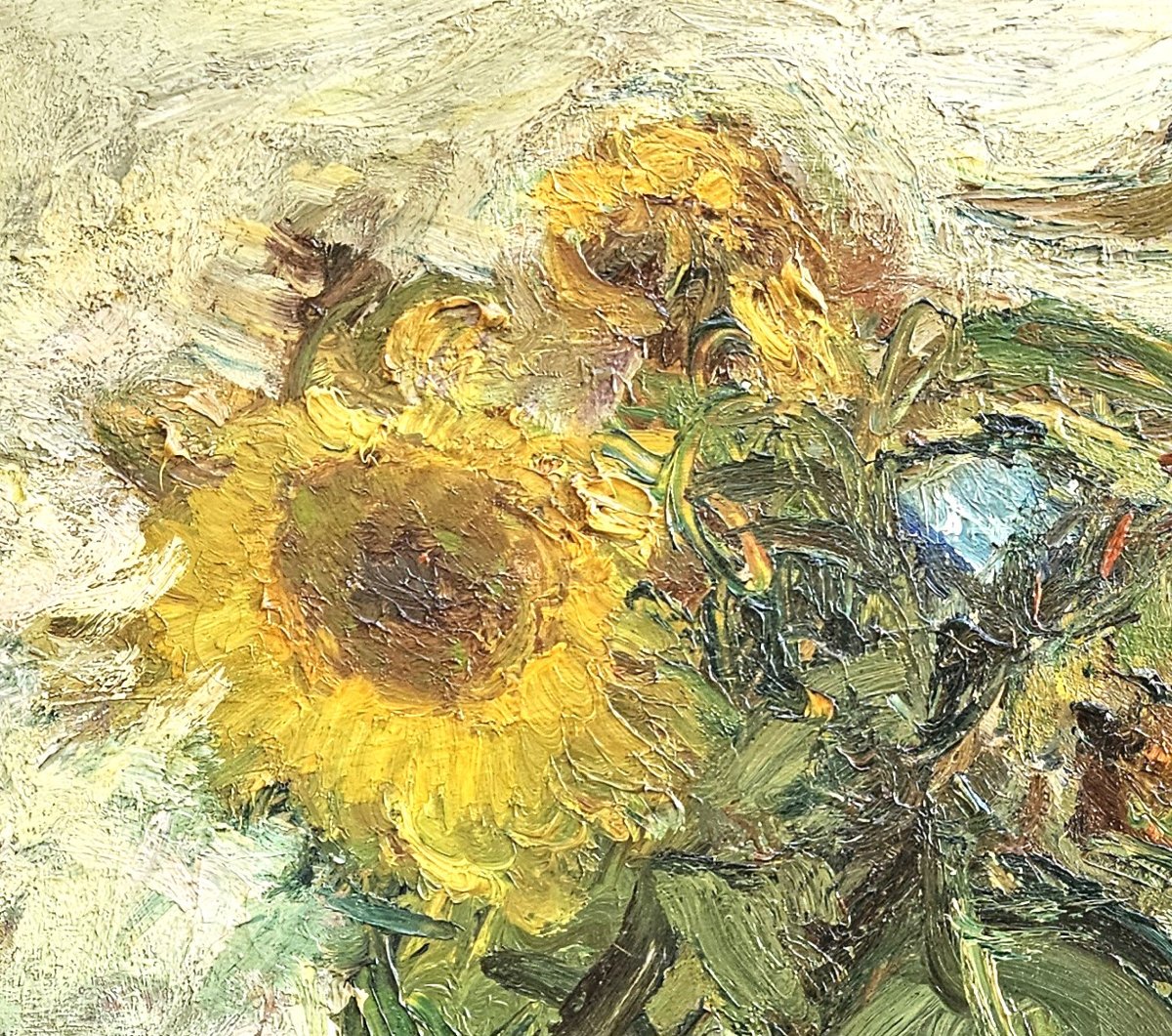 Les Tournesols Par Antoine Serra 1908-1995-photo-8