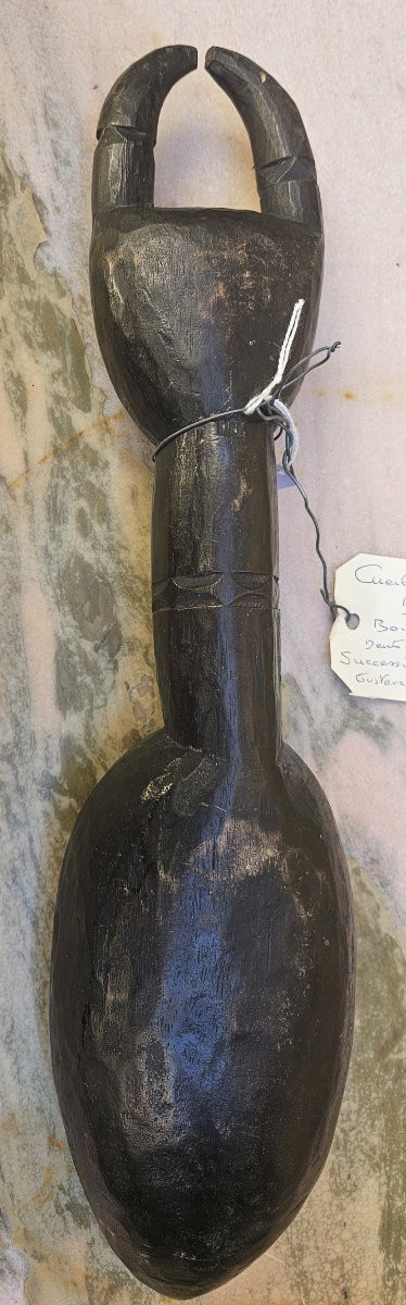Dan Ceremonial Spoon From Ivory Coast-photo-3
