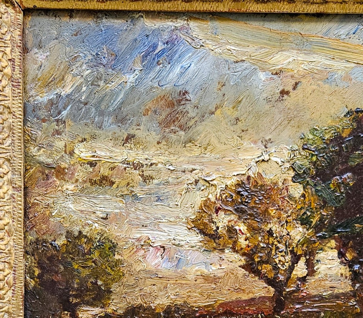 Effects Of Light By Adolphe Monticelli 1824-1886-photo-3