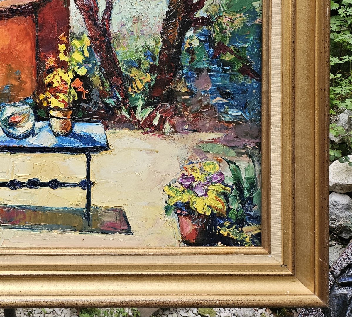Le Jardin Fleuri Par Gabriel Belot 1882-1962-photo-7