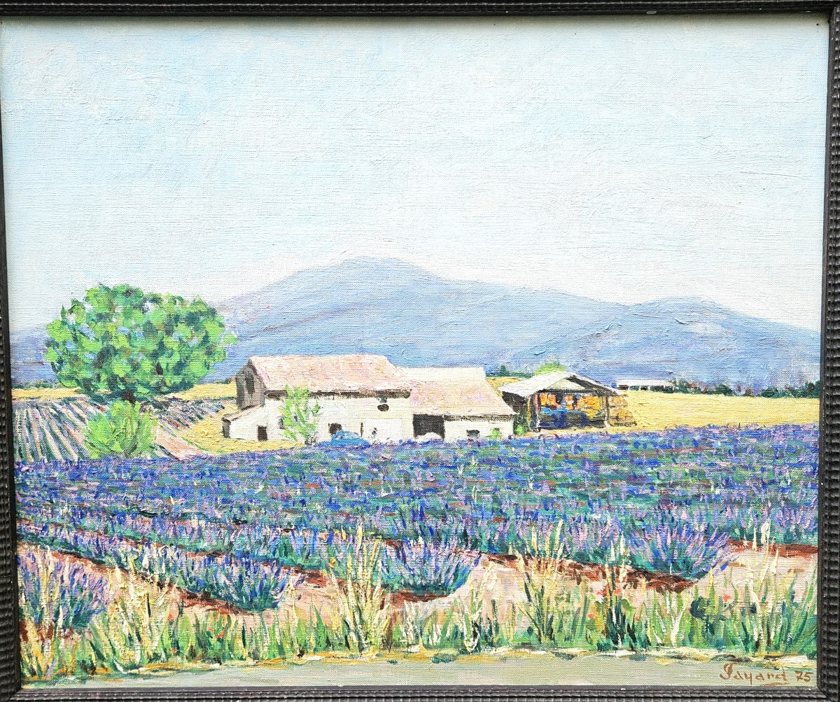 Lavender Fields By Jean Fayard 1919-2008-photo-2