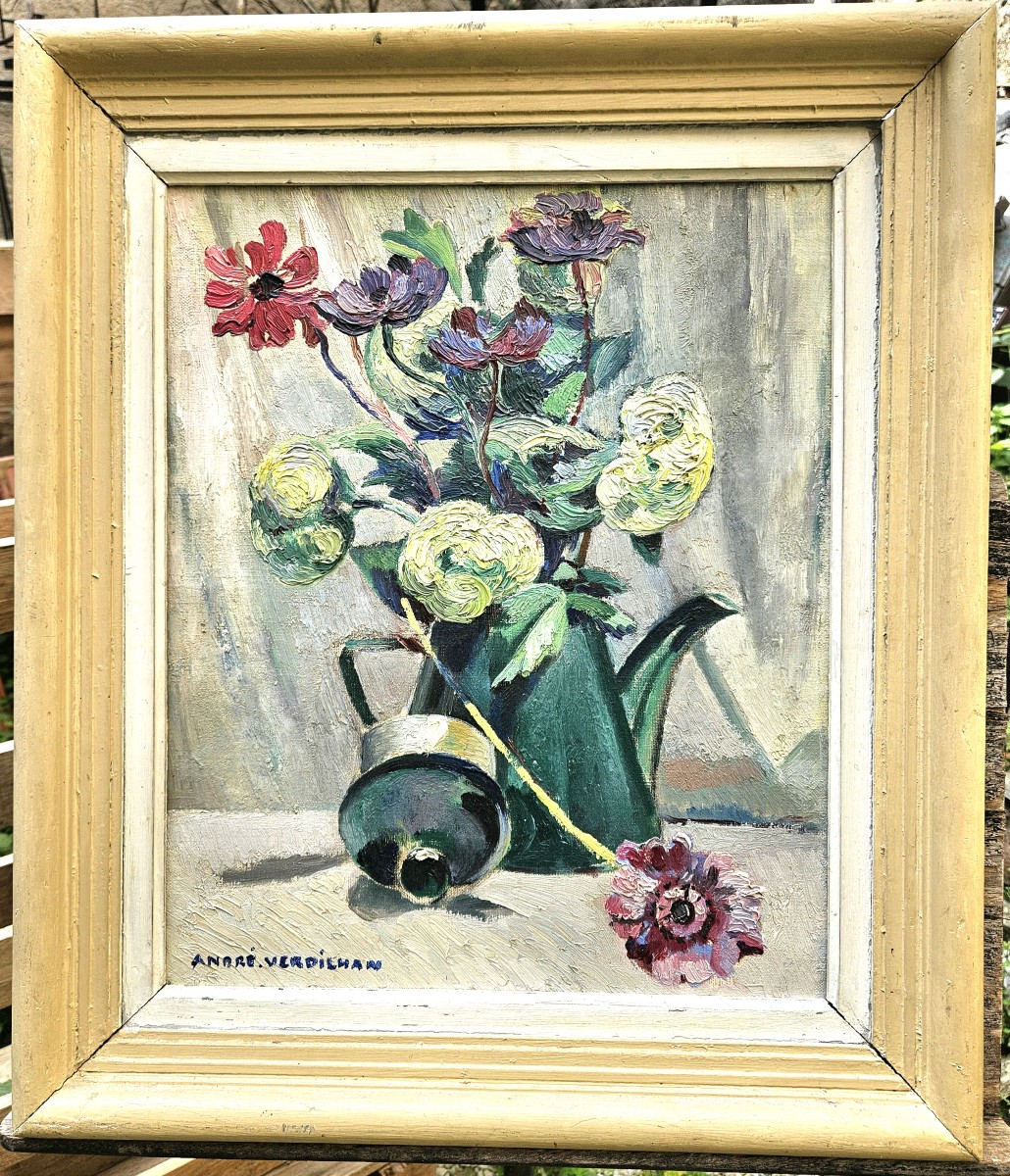 Bouquet Par André Verdilhan 1881-1963-photo-3
