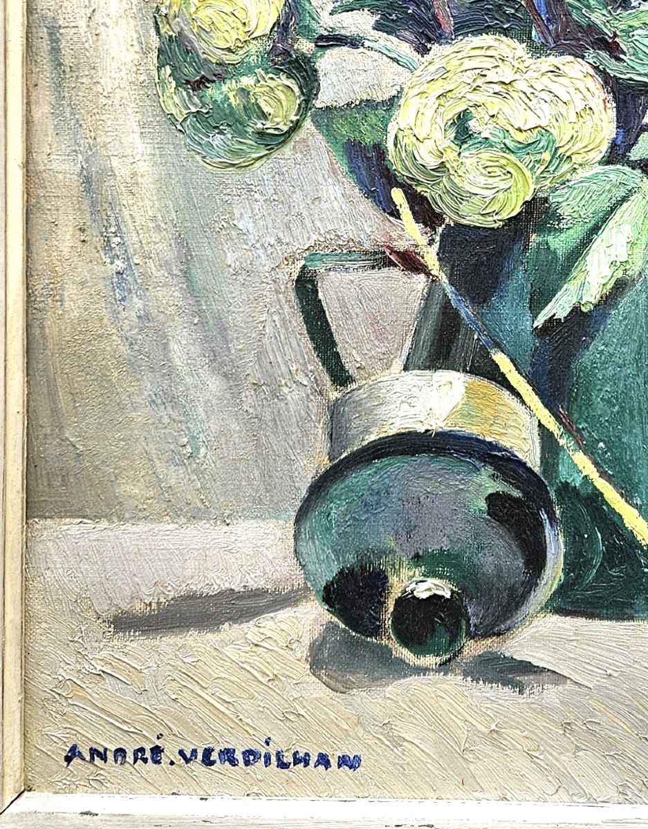 Bouquet Par André Verdilhan 1881-1963-photo-5