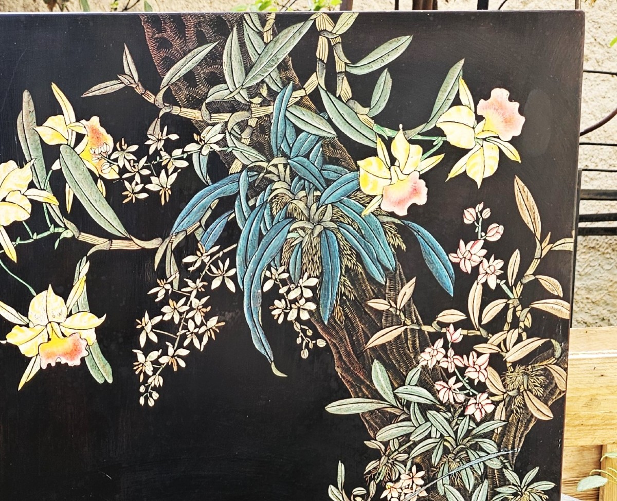 Vietnam Thanh Ley Lacquer 20th Century-photo-4
