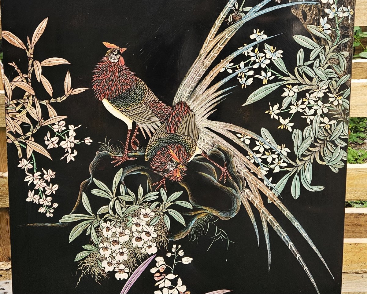 Vietnam Thanh Ley Lacquer 20th Century-photo-5