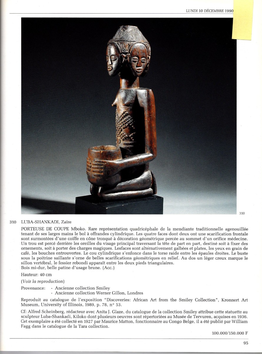 Porteuse De Coupe Mboko Luba - Shankadi Du Zaïre-photo-1