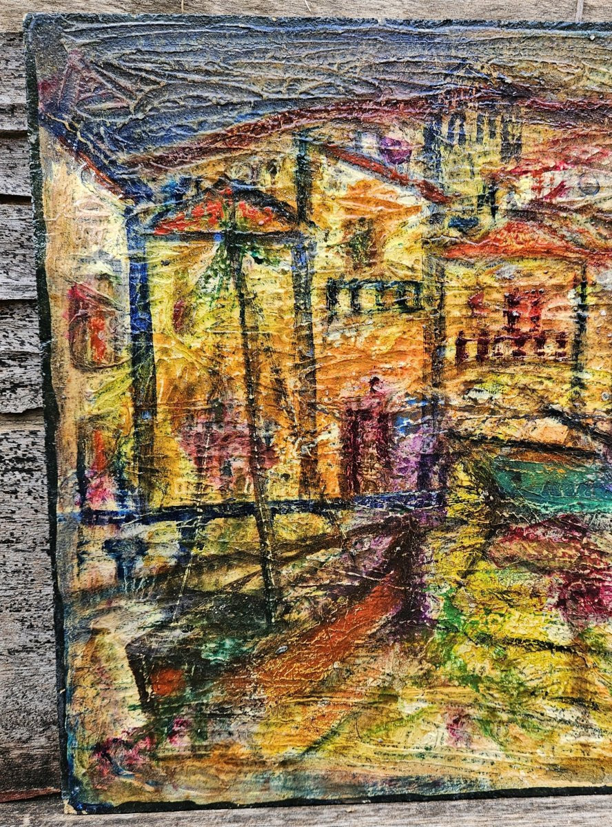 l'Estaque By Edmond Duplan Known As "colibri" 1910-1995-photo-4