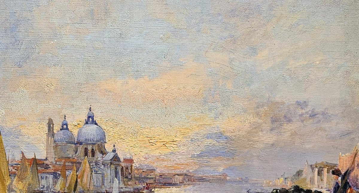 Venice By Raymond Allegre 1857-1953-photo-4