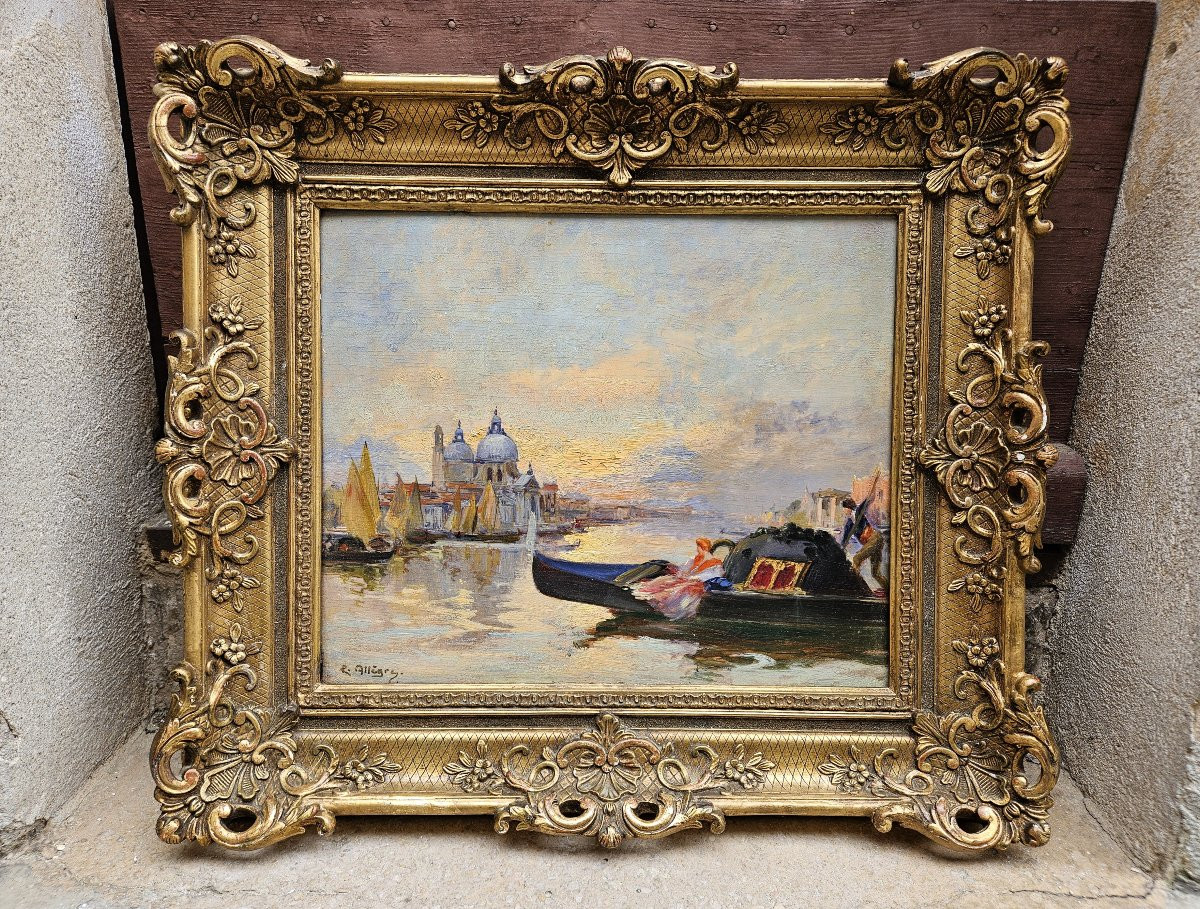 Venice By Raymond Allegre 1857-1953-photo-5