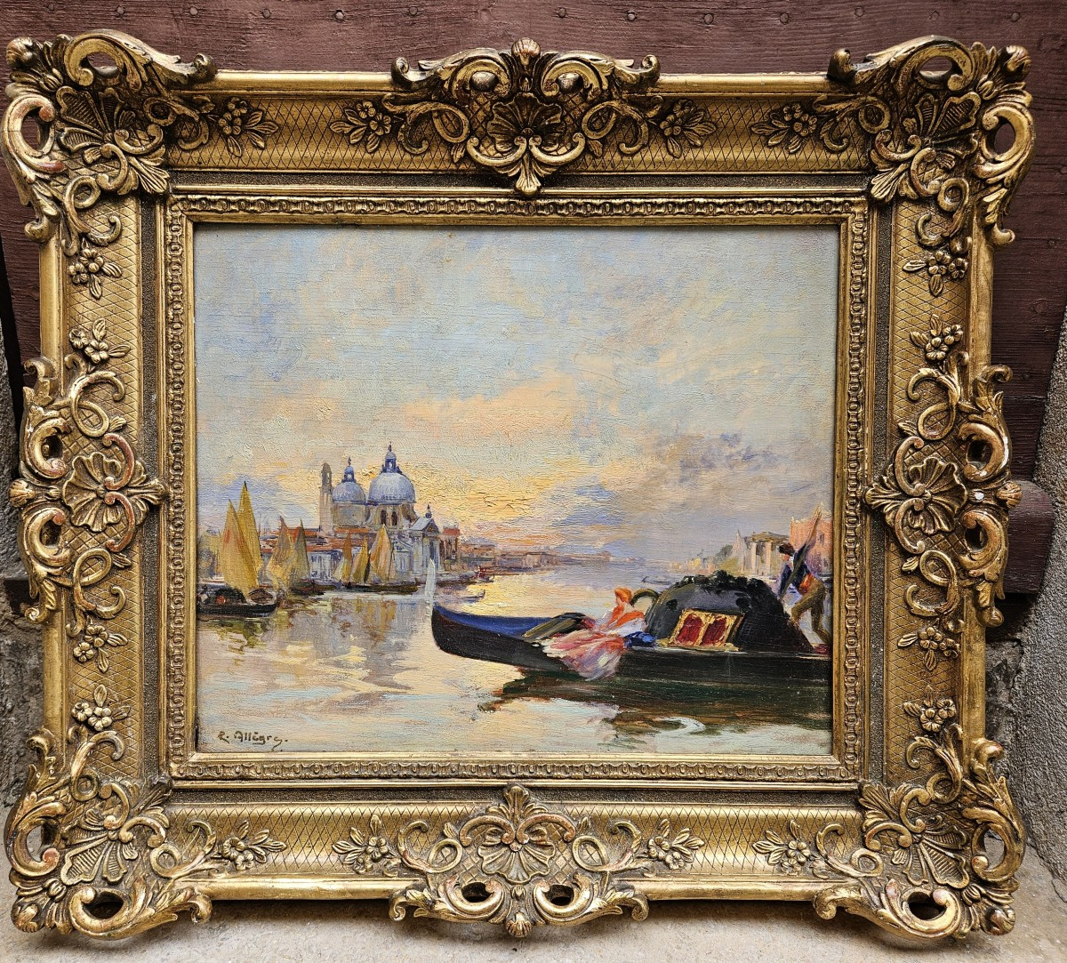 Venice By Raymond Allegre 1857-1953