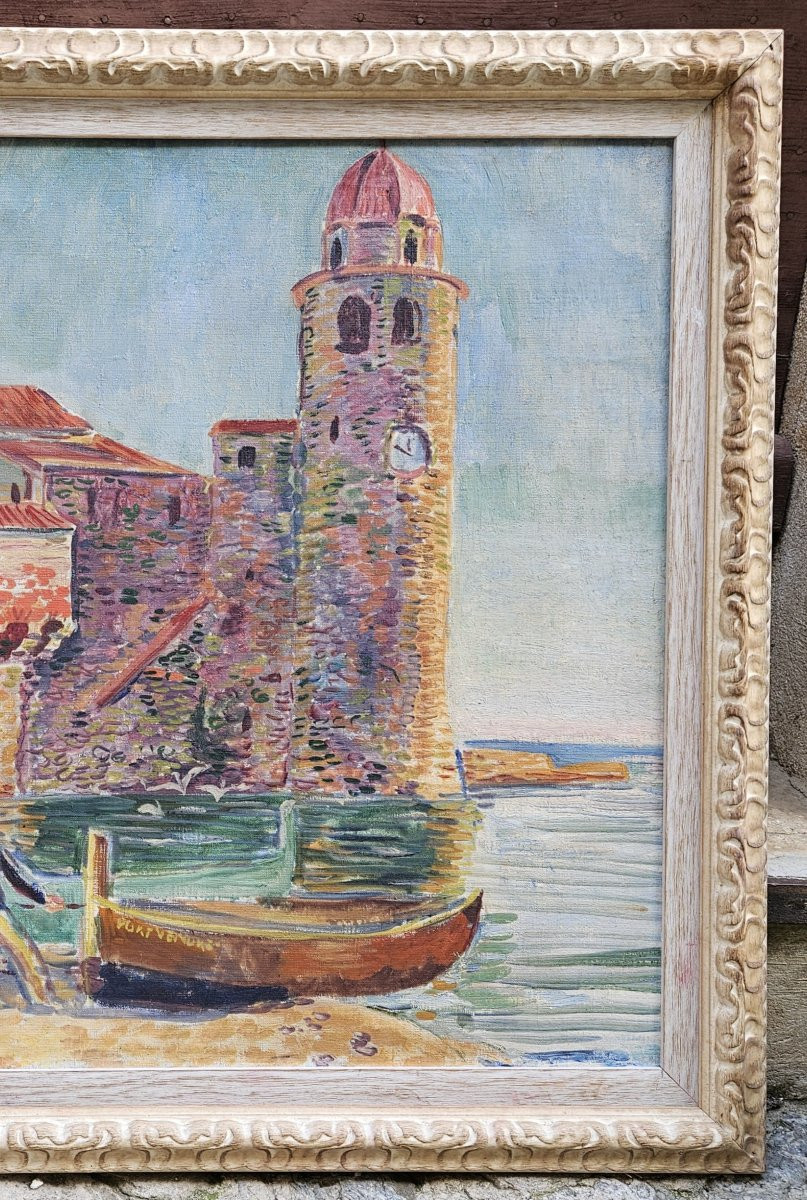 Collioure By Laszlo Barta 1902-1961-photo-1