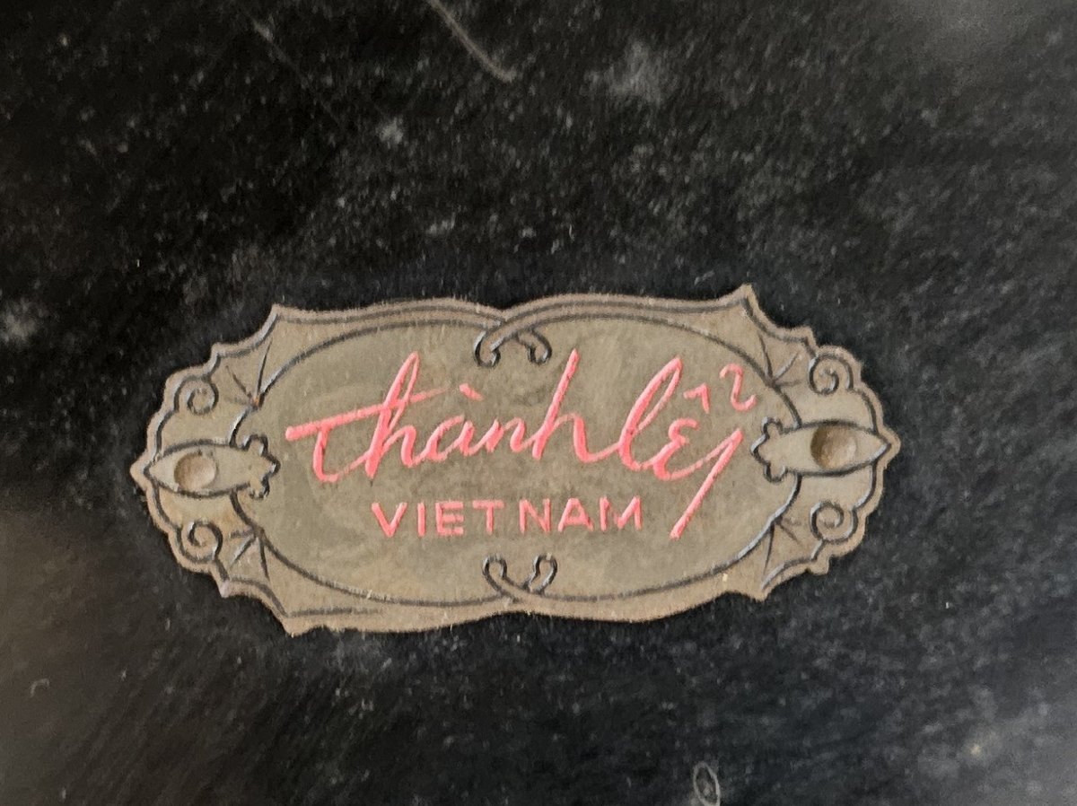 Table Basse  Laquée Vietnam Thanh Ley Estampillée-photo-8