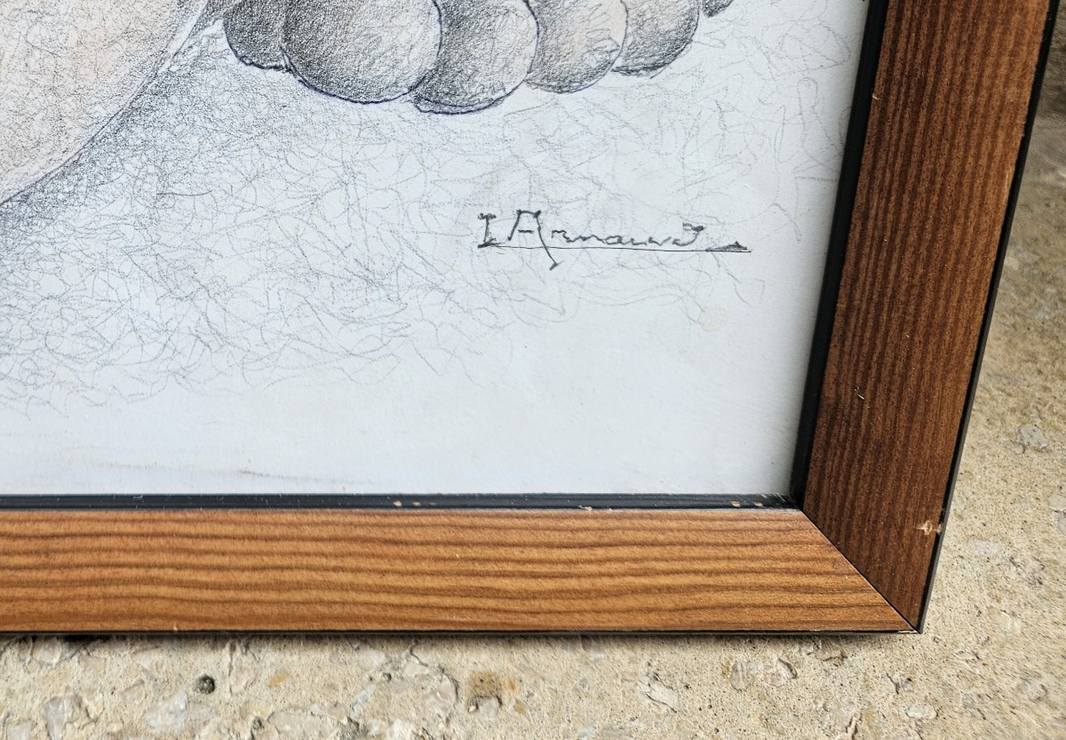 Dessin Par Louis Arnaud 1914 - ?-photo-3