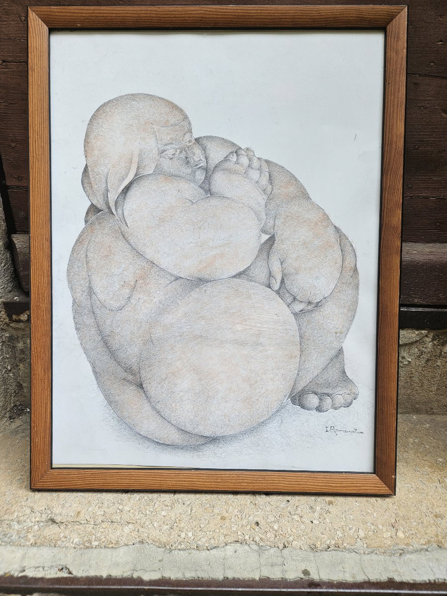 Dessin Par Louis Arnaud 1914 - ?-photo-4