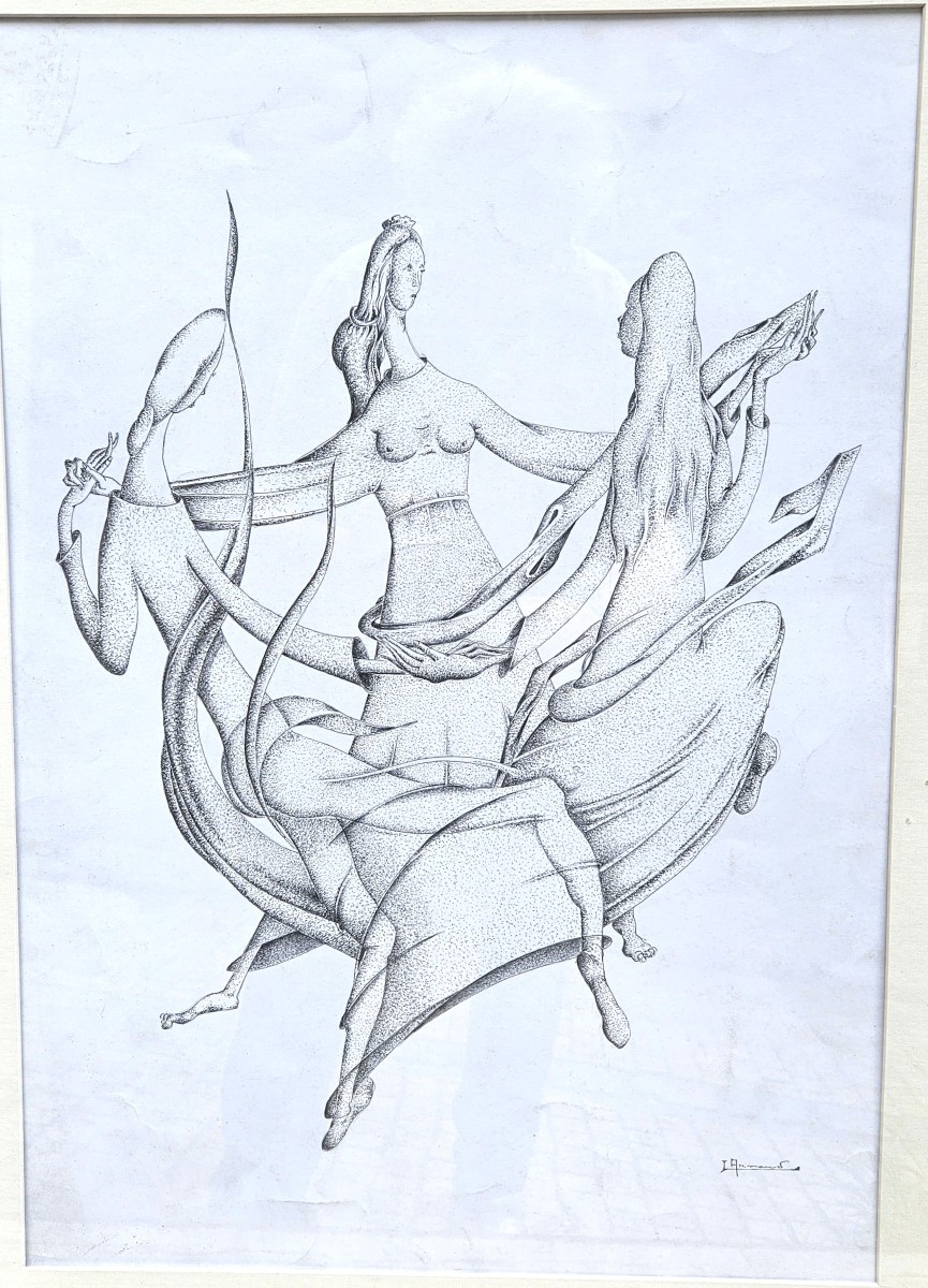 Danseuses Par Louis Arnaud 1914 - ?