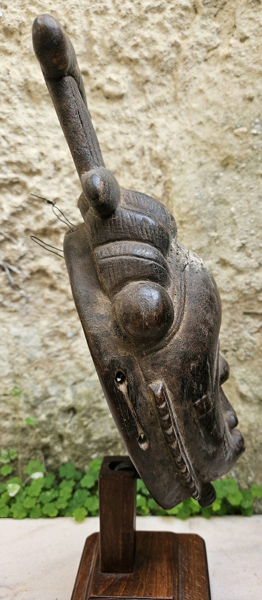 Baoulé Dance Mask From Ivory Coast-photo-4