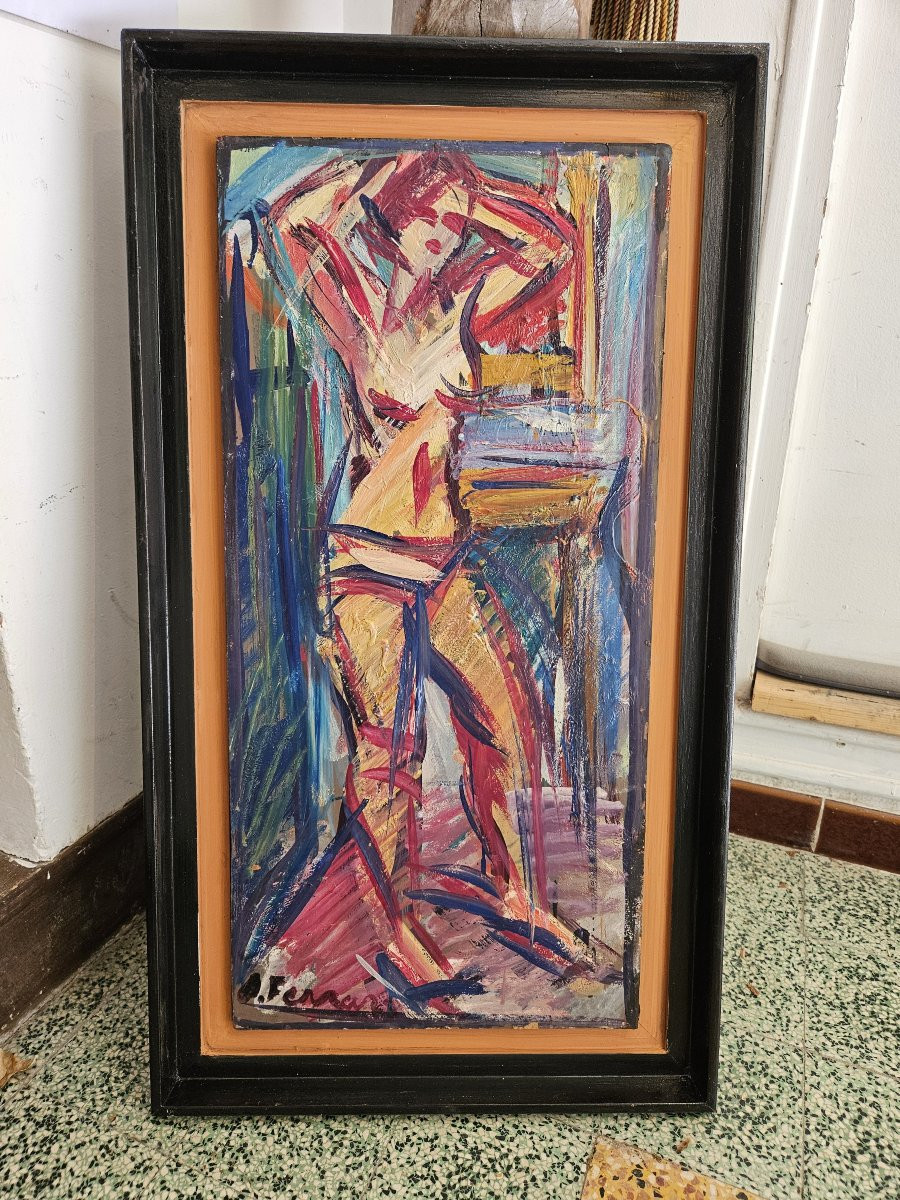 Nu par Antoine FERRARI 1910-1995-photo-2
