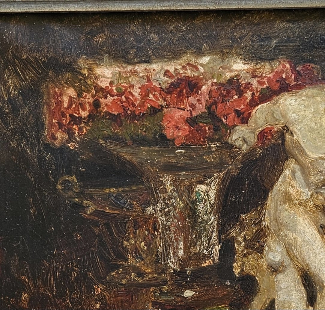 Statuette et bouquet par Félix ZIEM  1821-1911-photo-8