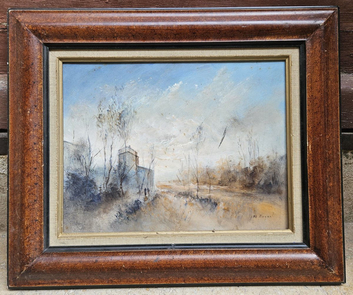 Misty Landscape By Jean Michel Noquet 1950 - 2015-photo-1
