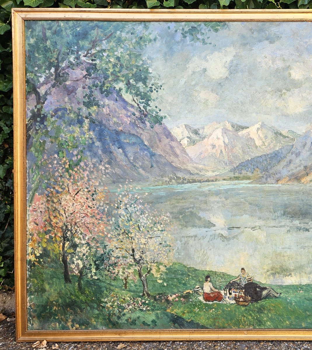 Lunch In The Mountains By Marcel Cosson 1878-1956-photo-3