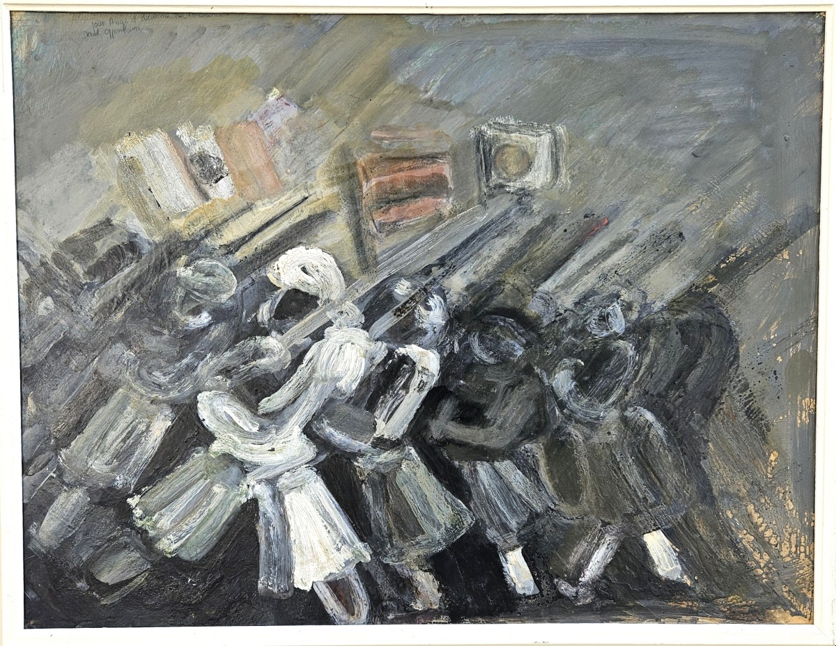 La parade par David OPPENHEIM 1937-2024-photo-4